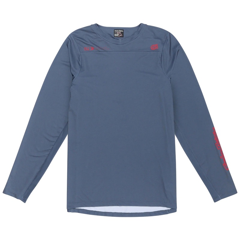 Troy Lee Designs Skyline Long Sleeve MTB Jersey – Steel Blue Steel Blue Small