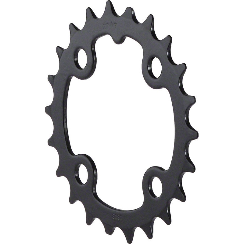 TruVativ Trushift Chainring 24T x 64 BCD 8/9/10/11-Speed Steel Black MTB