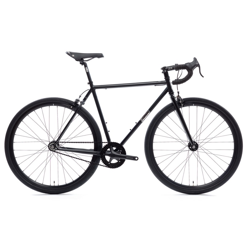 4130 – Matte Black / Mirror  (Fixed Gear / Single-Speed) 46 cm (Riders 5’3″-5’6″) All-Road Drop Bars