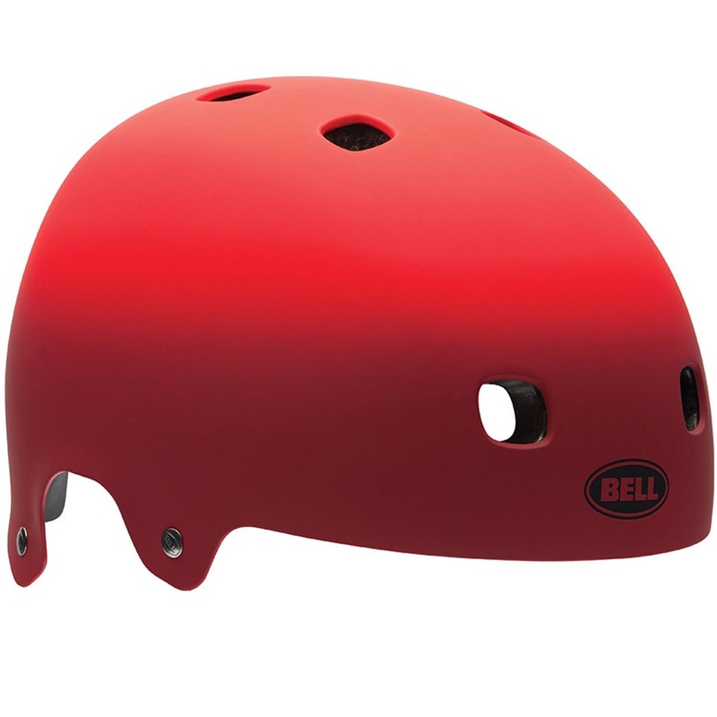 Bell Segment Graphics Helmet – Matt Red Comet Matt Red Comet Small