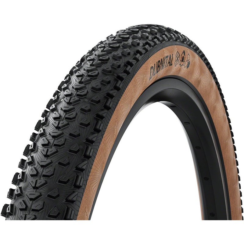 Continental Dubnital Tire – 29 x 2.40, Tubeless, Folding, Black/Transparent, Grip, Trail Casing, E25