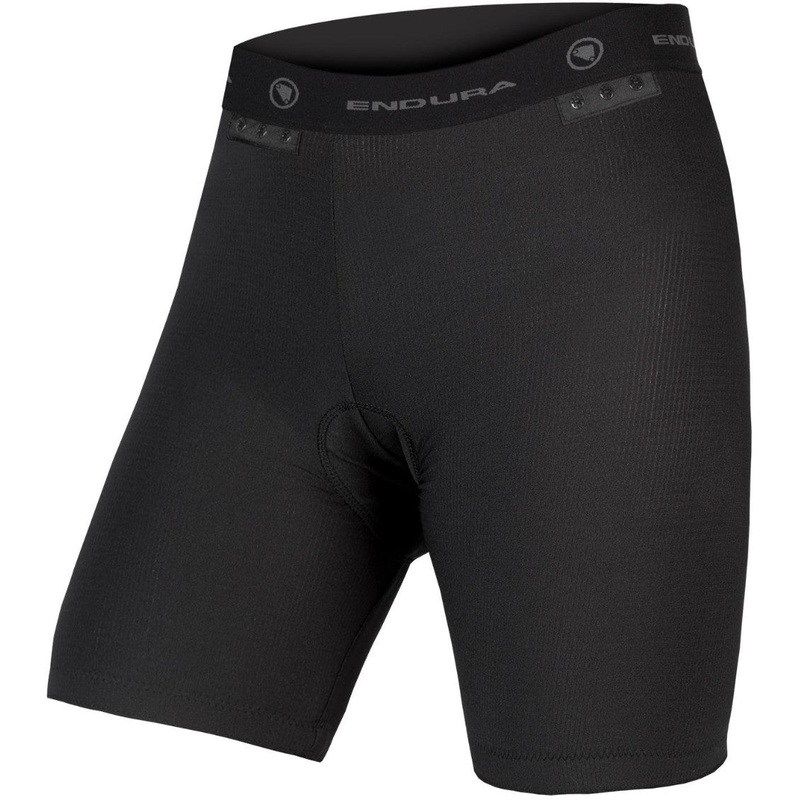 Endura Padded Clickfast Liner – Womens – Black Black 2X-Small