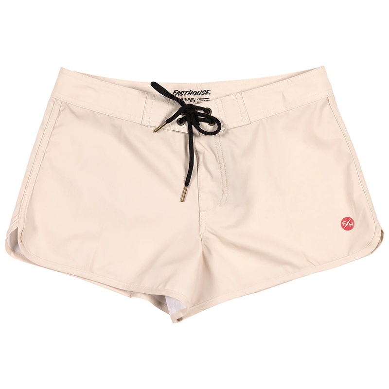 Fasthouse Smoke Show Hybrid Boardshort – Womens – Cream Cream Size 0