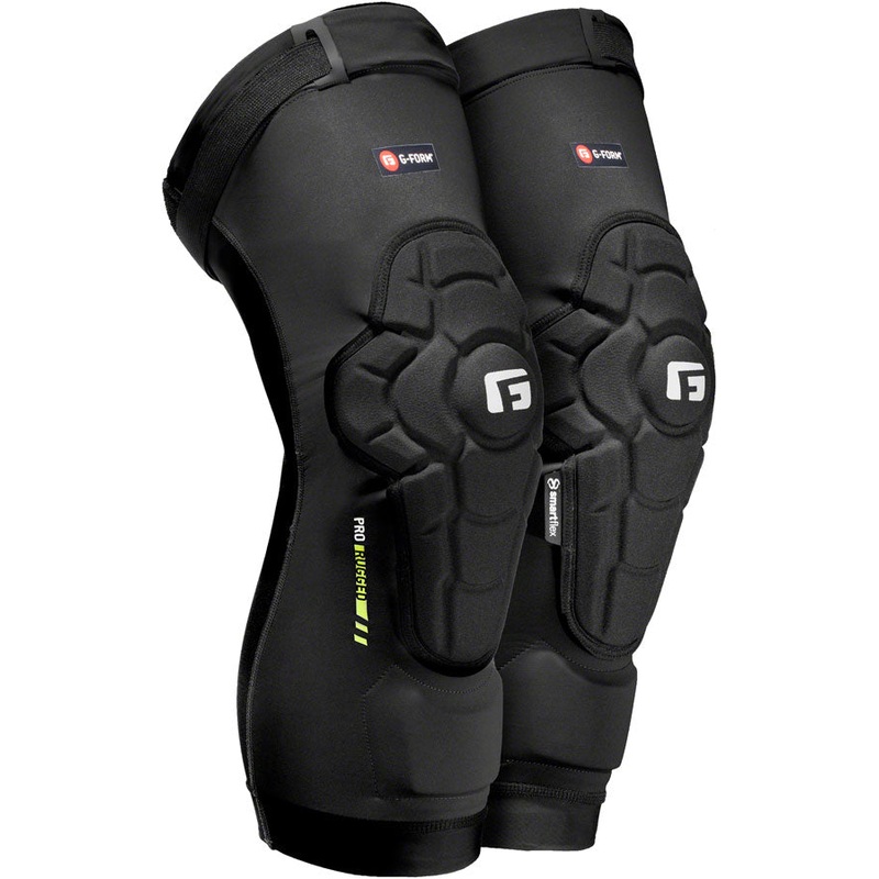 G-Form Pro-Rugged 2 Knee Guards  High-Performance Impact-Absorbing Protective Gear for Trail, Enduro, All-Mountain & Moto Riding S