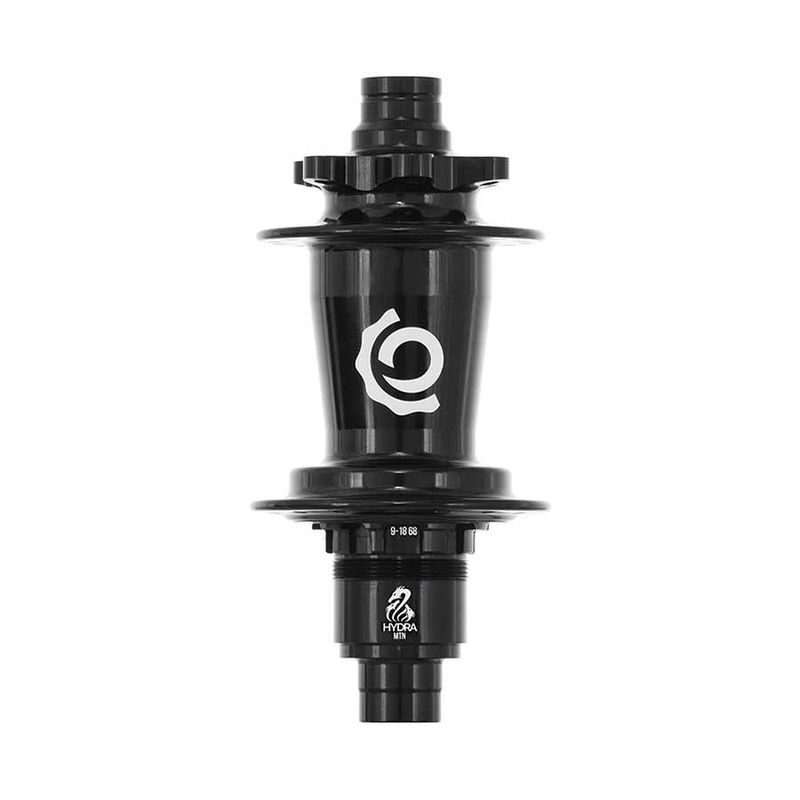 Industry Nine Hydra Classic Rear Hub – 12 x 148mm 6-Bolt Micro Spline BLK 28H