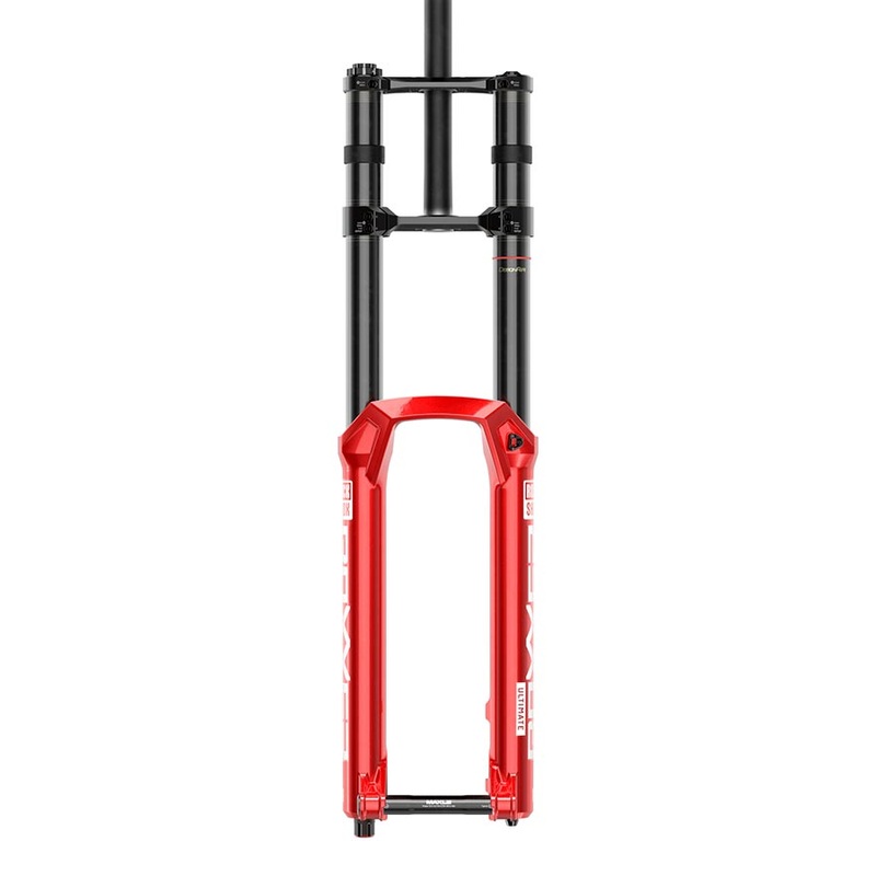 RockShox BoXXer Ultimate Charger 3 Suspension Fork – 27.5″ 200 mm 20 x 110 mm 44 mm Offset Electric Red D1