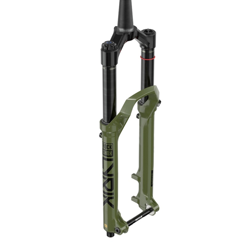 RockShox Lyrik Ultimate Charger 3.1 RC2 Suspension Fork – 27.5″, 160 mm, 15 x 110 mm, 44 mm Offset, Green, D2