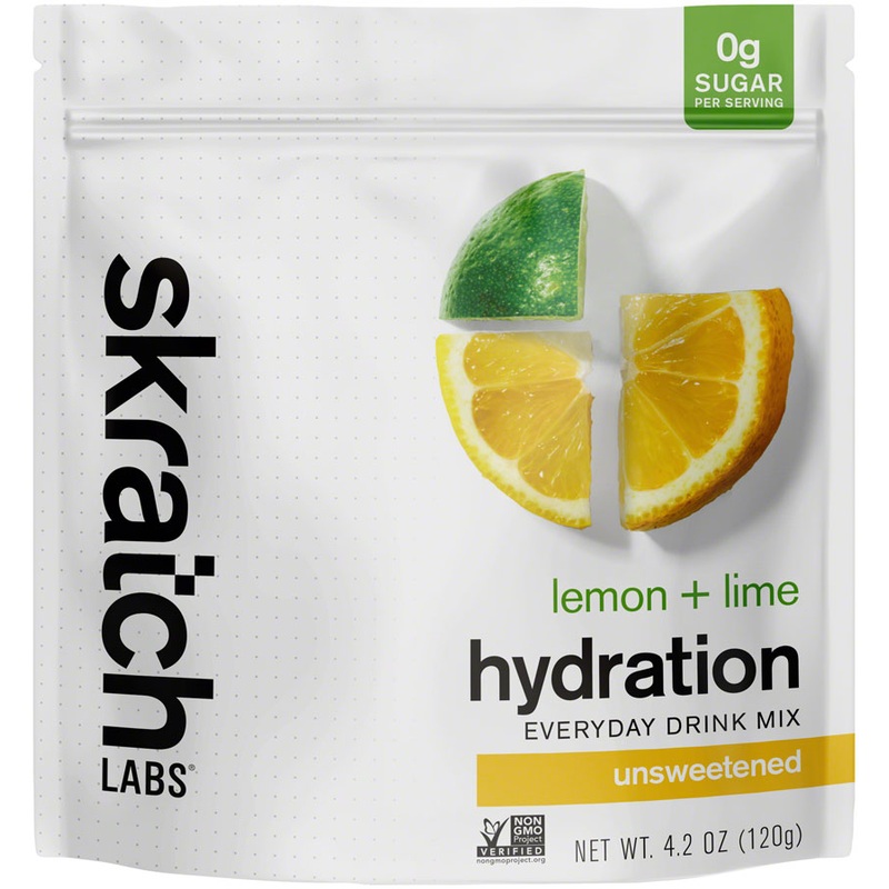 Skratch Labs Electrolyte Drink Mixes  Unsweetened and Flavored Hydration Powders for Active Athletes, Zero Sugar, Vegan, Gluten-Free, Caffeine-Free Lemon Lime
