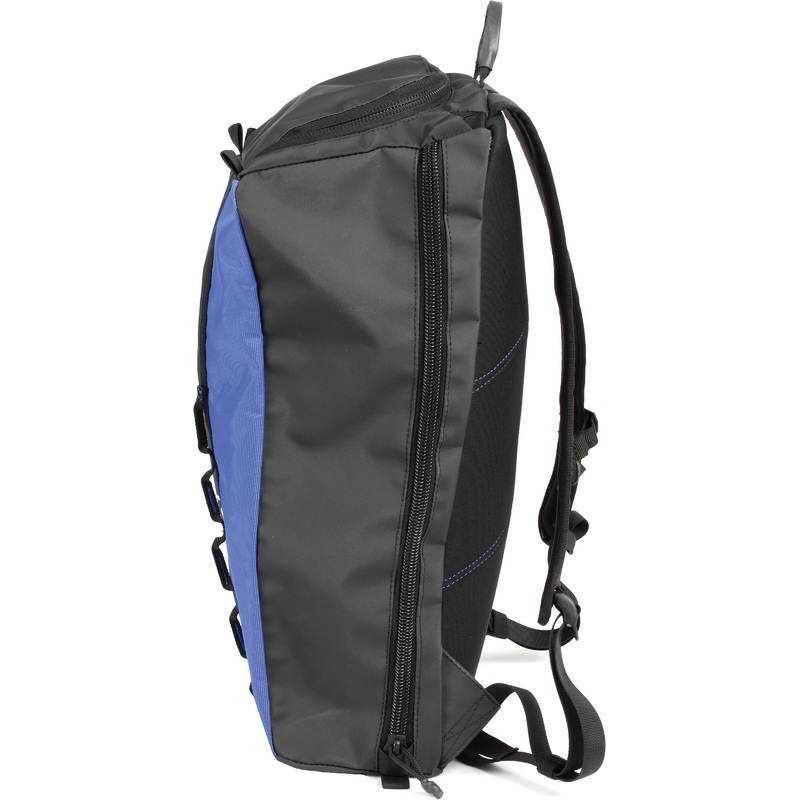 Edelweiss Metro Urban Backpack Collection  Durable, Hydration-Ready Commuter Bags for Laptop, Tablet & Daily Use in Black & Blue BLACK