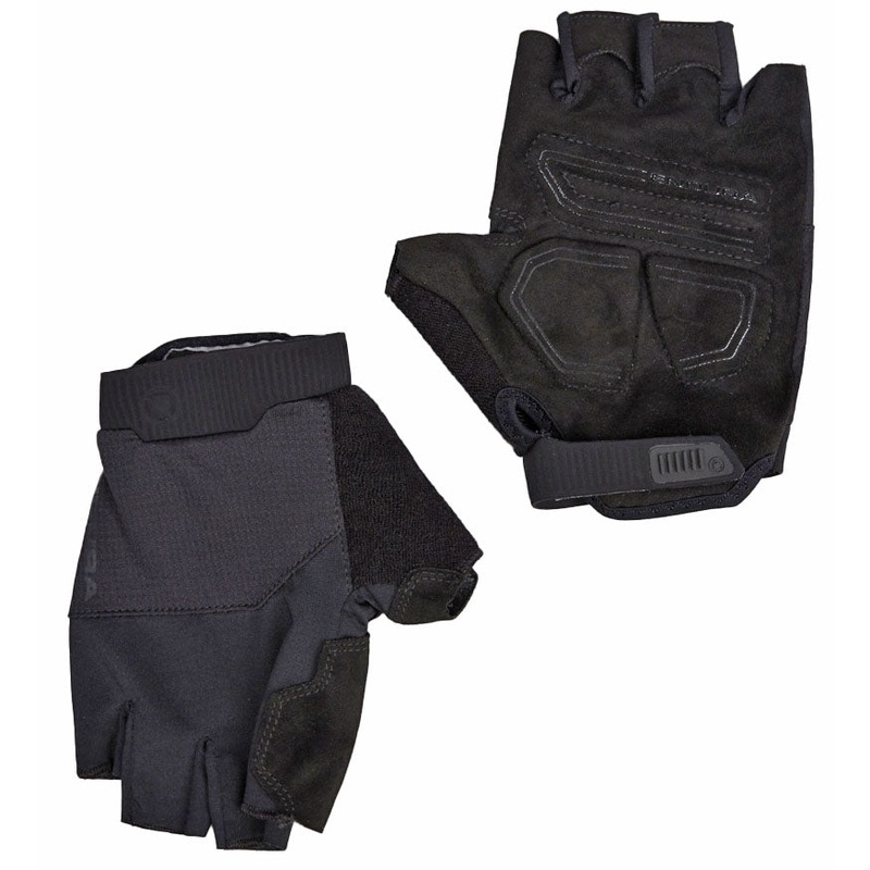 Endura Loop Short Finger Cycling Gloves  Breathable Neoprene Cuff, Gel Palm Padding, Silicone Grip, Lightweight Design for Mens Bike Riding L