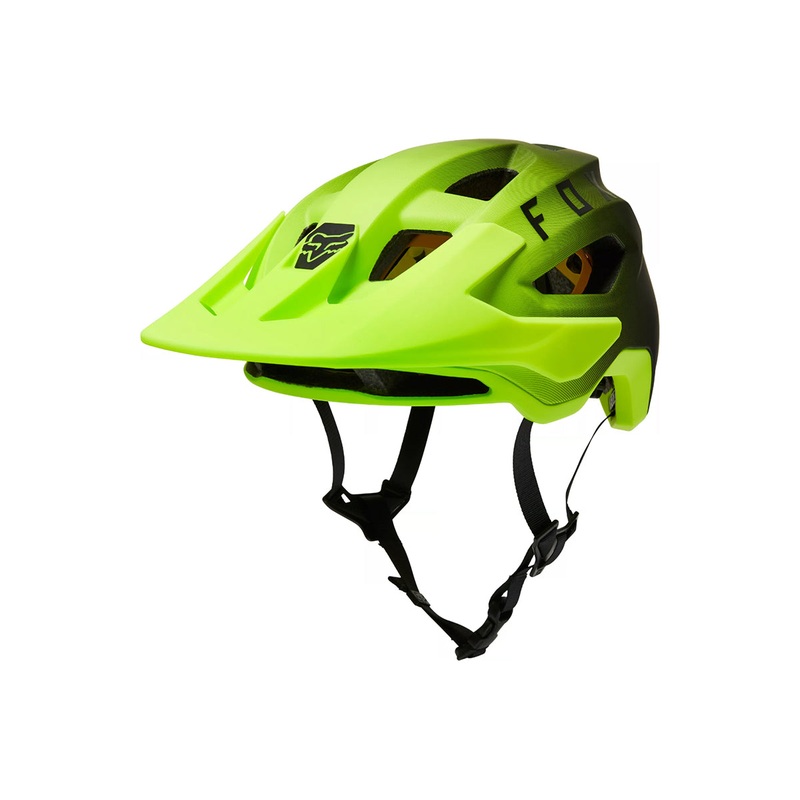 Fox Racing Speedframe MIPS MTB Helmet – Black-Yellow – 2021 Black – Yellow Small