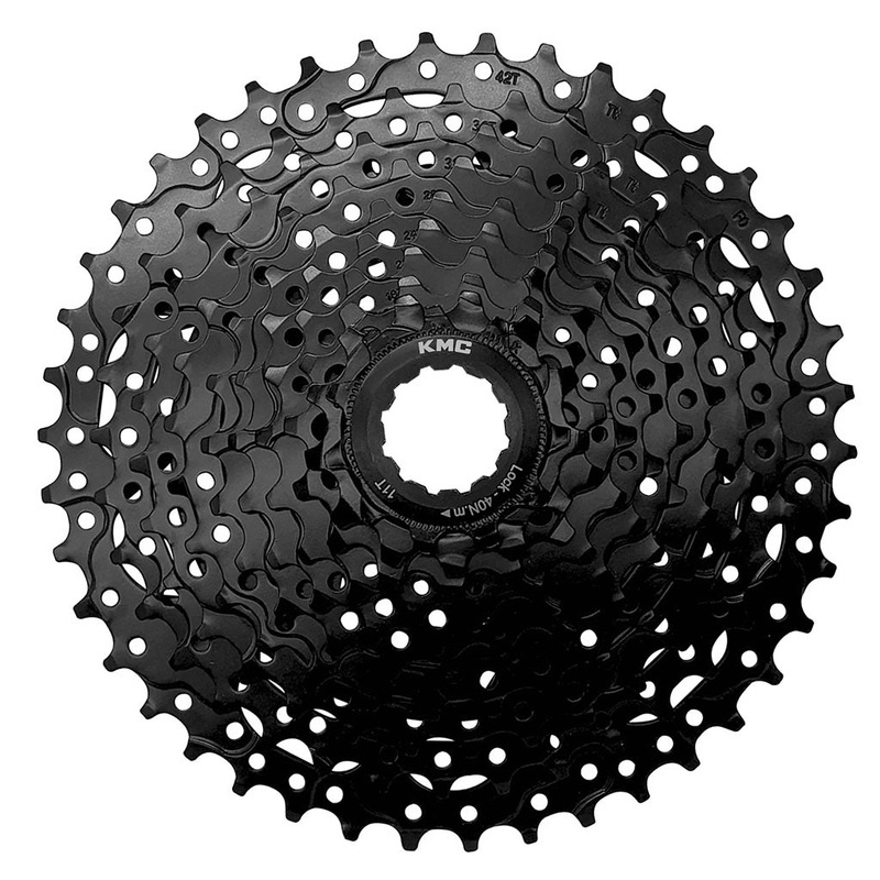 KMC REACT Cassette – 10-Speed 11-42t HG Driver Compatible Black
