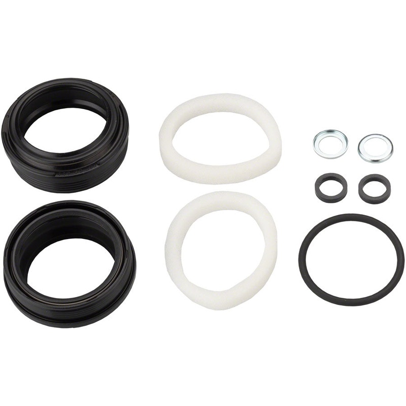 Push Industries Ultra Low Friction Fork Seal Kits for 32mm-40mm Forks | Molybdenum-Filled, Precision 3D Machined Seals for Enhanced Performance 32mm RockShox ’15+