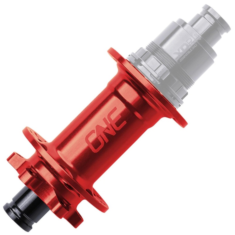 Rear Hub Black 28h 6-Bolt