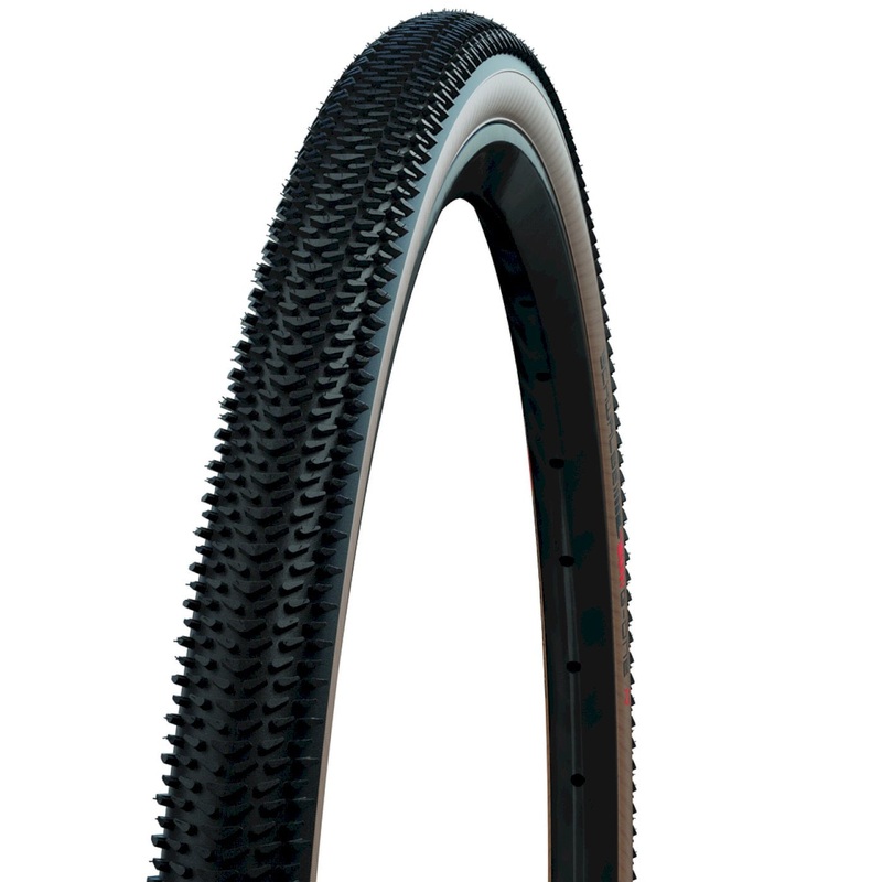 Schwalbe G-One Allround Performance 700c Cyclocross Tire – RaceGuard – Black-Bronze Black – Bronze 35c Addix
