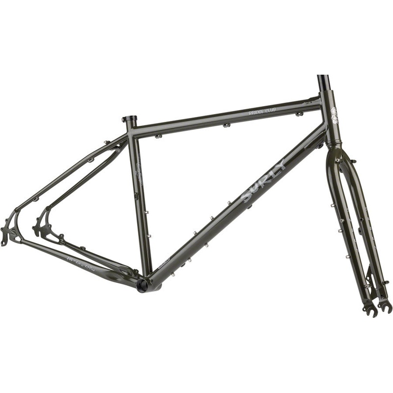 Surly Bridge Club Frameset – 27.5″/700c Steel Majestic Moss Small