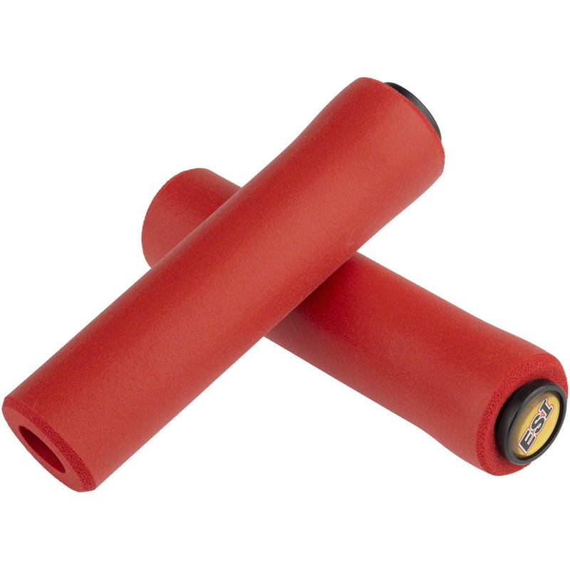 ESI 34mm Extra Chunky Silicone Grips: Red