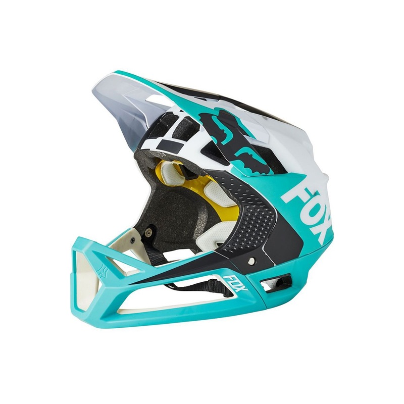 Fox Racing Proframe Full Face Helmet – Teal – 2021 Teal Small