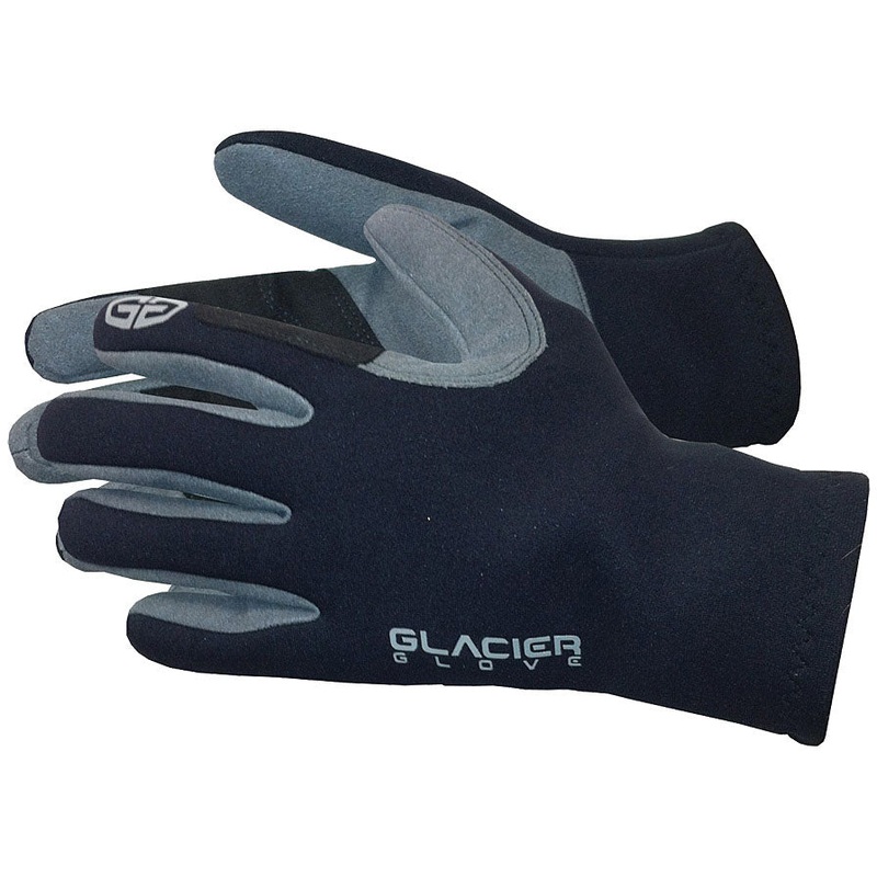 Glacier Glove Guide Glove Collection | Water-Resistant Neoprene & Synthetic Leather Fishing & Outdoor Gloves for Ultimate Protection LG