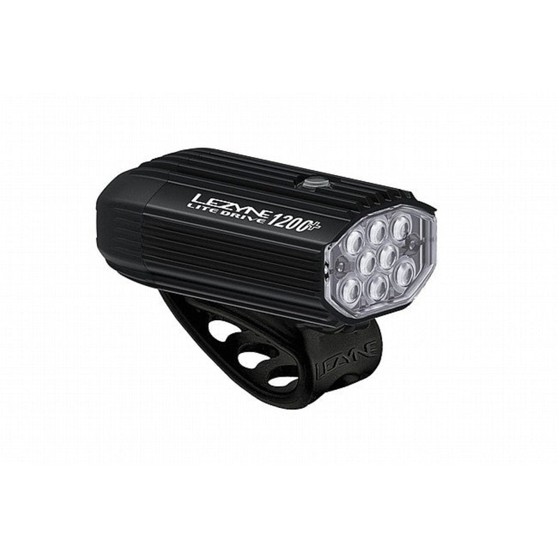 Lezyne Lite Drive 1200+ Front Light Satin Black