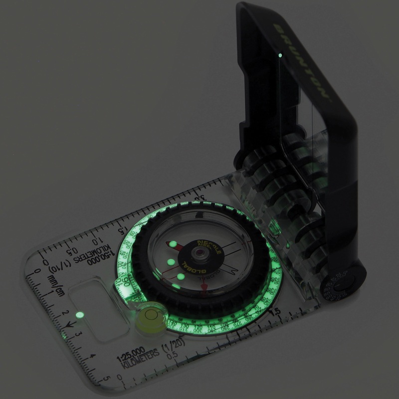 Navigate with Precision: Brunton Truarc15 Mirror Compass | Advanced Magnetics, Luminous Cling & Triple Clinometer for Reliable Outdoor Navigation 15 TRUARC GLOW