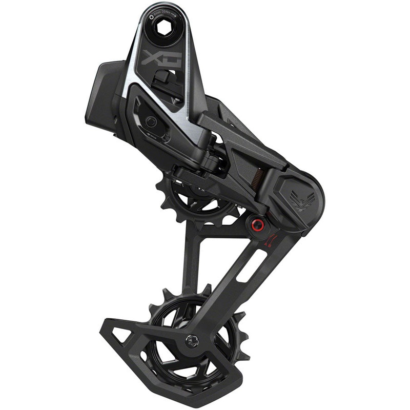 SRAM X0 Eagle T-Type AXS Rear Derailleur – 12-Speed, 52t Max, (Battery Not Included), UDH Hangerless, Aluminum Cage,
