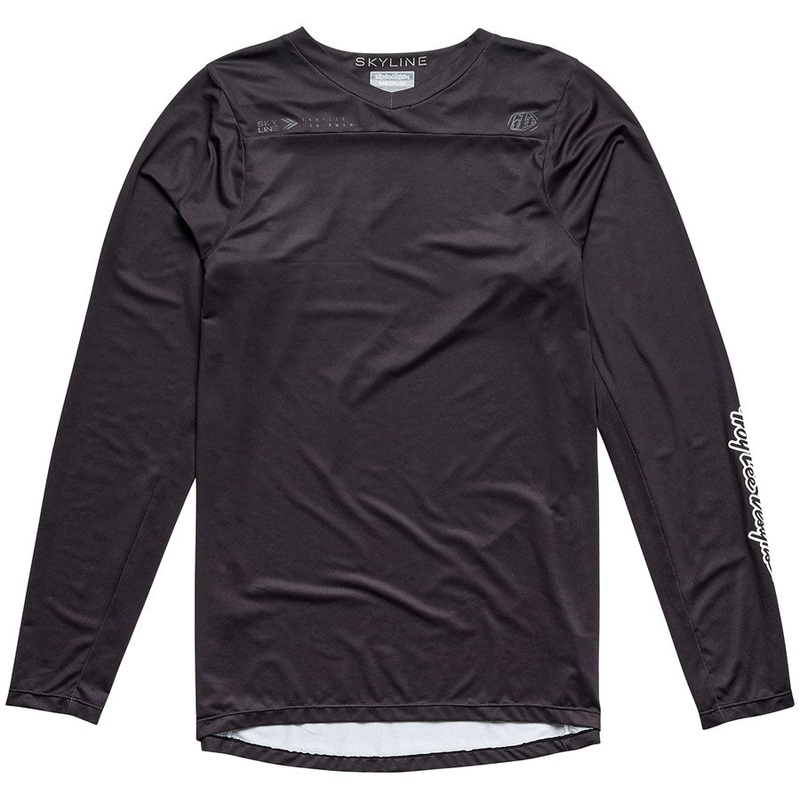 Troy Lee Designs Skyline Long Sleeve Jersey  Mono Black, Small