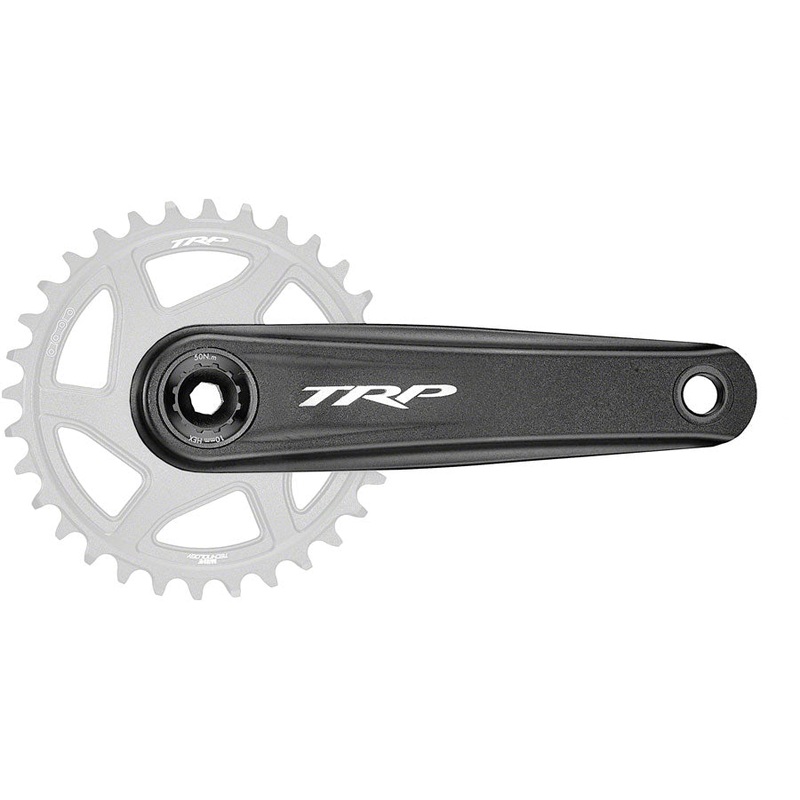 TRP CK-8050 Crankset – 165mm, 12-Speed, For 68/73mm Frame BB, DM CINCH Chainring Interface, 30mm Spindle, Sandblasted