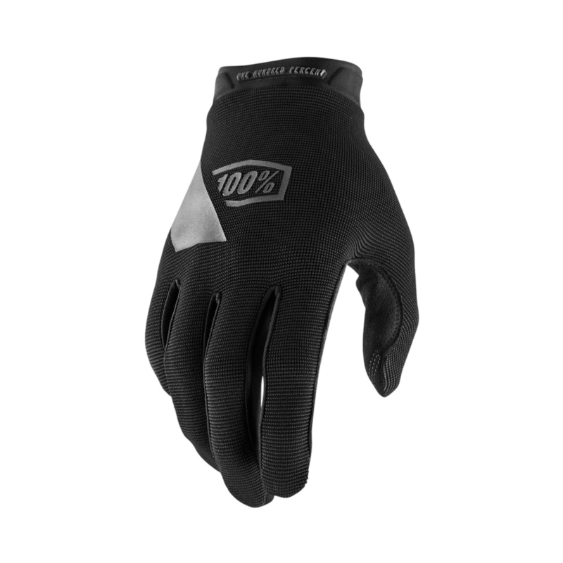 100% Ridecamp Glove – Youth – Black Black Small