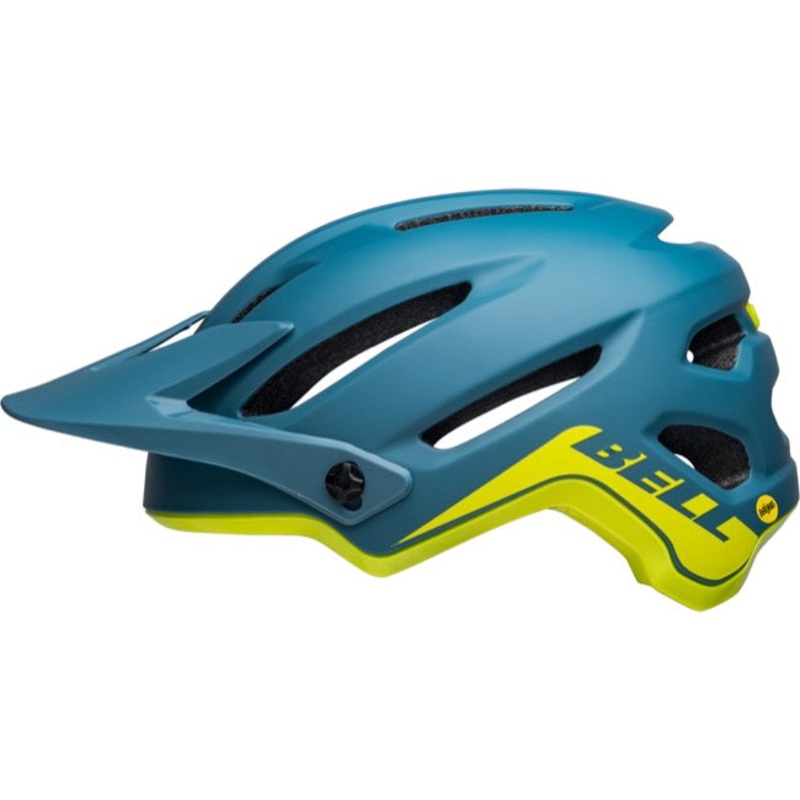 Bell 4Forty MIPS MTB Helmet – Matt Gloss Blue-HiViz Matt Gloss Blue – HiViz Small