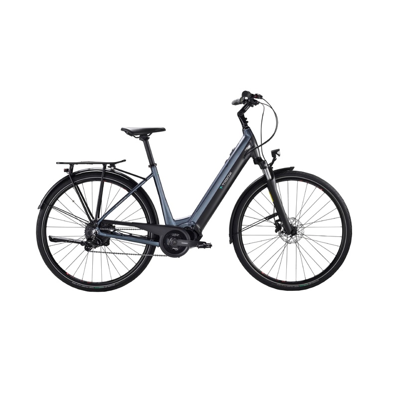 Bianchi T-Tronik C-Type Ebike – 9 Spd 417wh – Blu Stone-Dark Graphite Matt Blu Stone – Dark Graphite Full Matt 43cm (17″) – Small