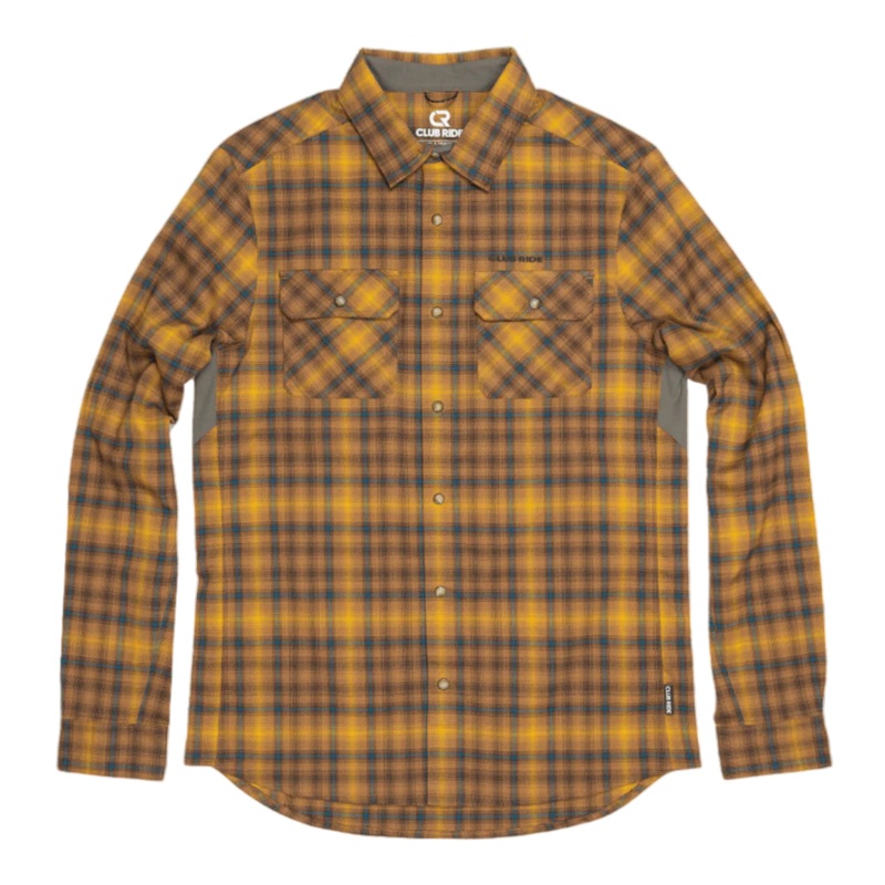 Club Ride Daniel Flannel Shirt – Rubber Sidewall Rubber Sidewall Small