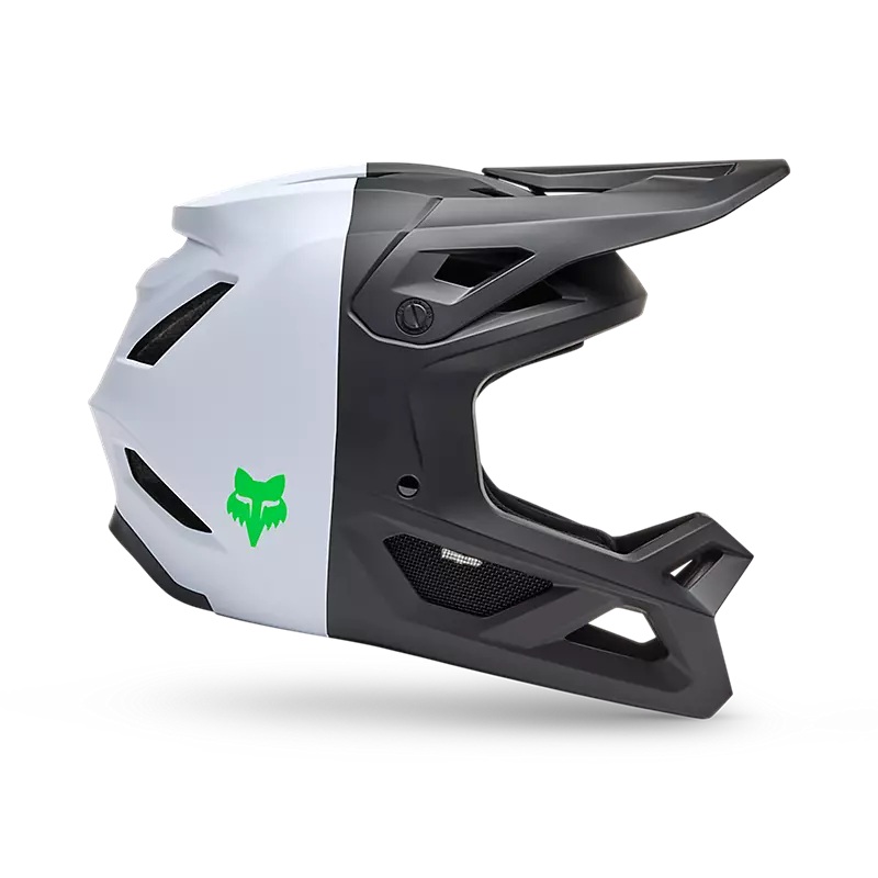 Fox Racing Rampage Full Face Helmet – 5050 – Black-White Black – White X-Small