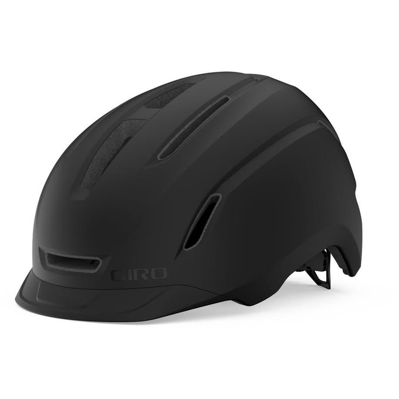 Giro Caden II MIPS LED Urban Helmet – Matt Black Matt Black Small