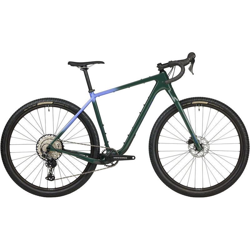 Salsa Cutthroat C GRX 610 1×12 Bike – 29″, Carbon, Dark Pine, 60cm