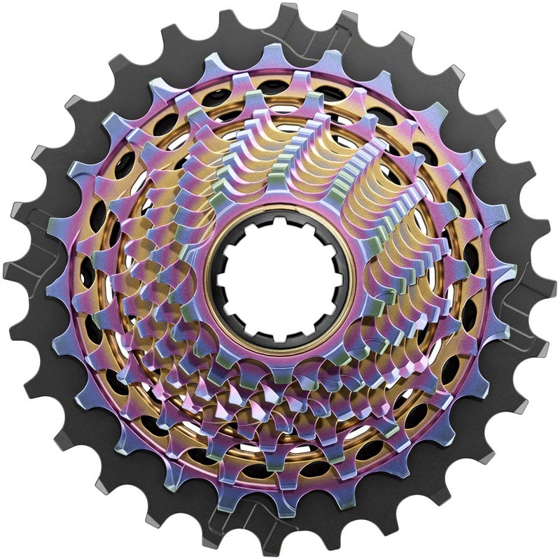 SRAM RED XG-1290 Cassette – 12-Speed, 10-28t, For XDR Driver Body, Rainbow, E1
