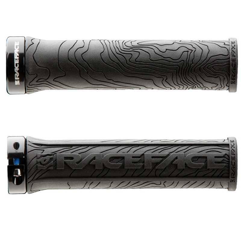 Race Face Half Nelson Lock-On Grips – Black Black