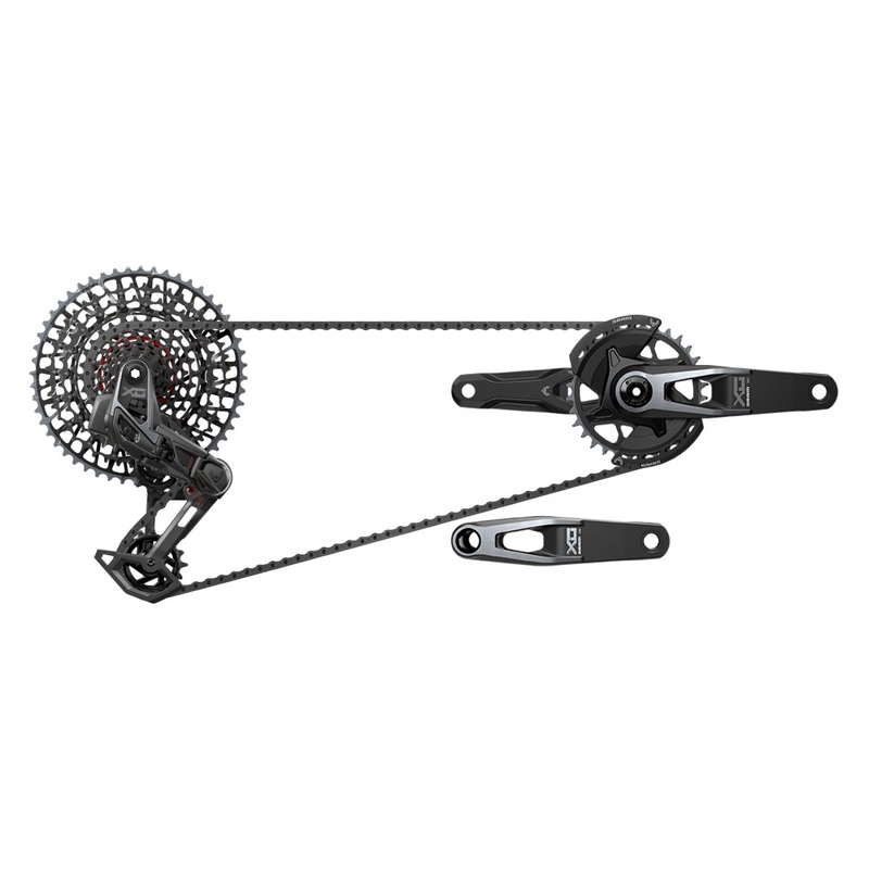 Sram X0 Eagle T-Type V2 AXS DUB 12-Speed MTB Groupset  Wireless Shifting, Robust Performance, 170/175mm Crank Options, Trail-Ready Cycling Gear 175×32