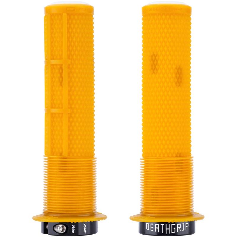 DMR DeathGrip 2 Flanged Grips – Thick, Lock-On, Gum
