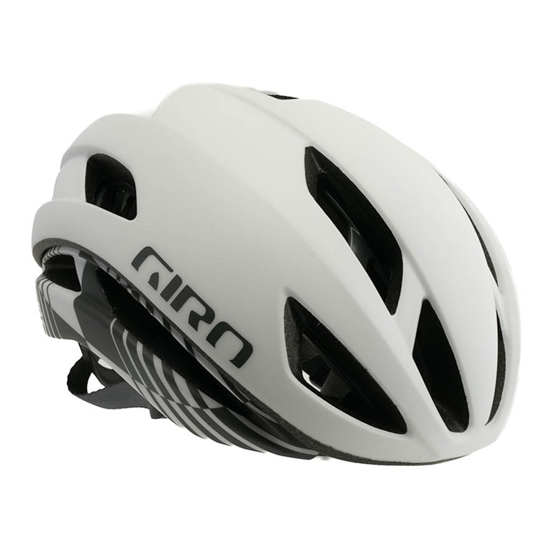 Giro Eclipse Spherical Road Helmet – Matt White-Charcoal Rush Matt White – Charcoal Rush Small