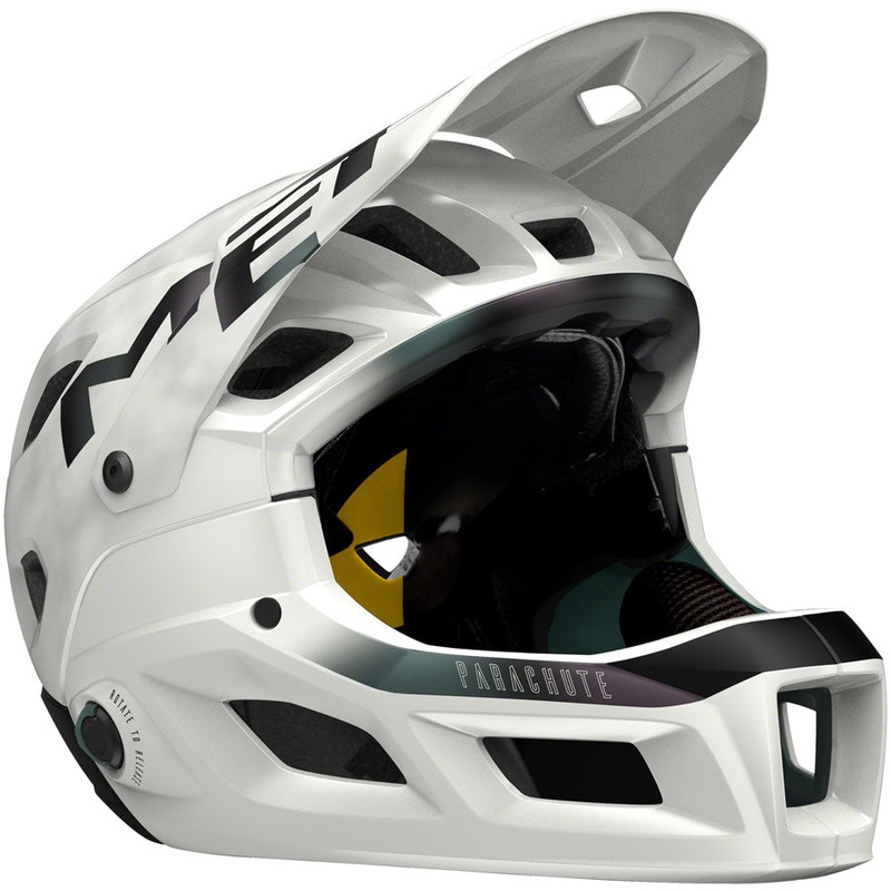 MET Parachute MCR Mips Helmet – White Iridescent Matte, Large
