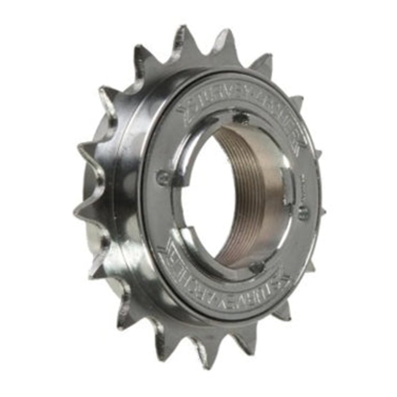 Premium Chrome-Plated CrMo Singlespeed Freewheels for 3/32″ Chains | Durable, Reliable, Easy-Install Bicycle Hub Components (16-18T) 18