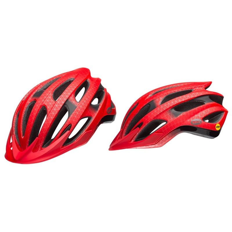 Bell Drifter MIPS MTB Helmet – Matt Red-Gunmetal-Black – 2018 Matt Red – Gunmetal – Black Medium