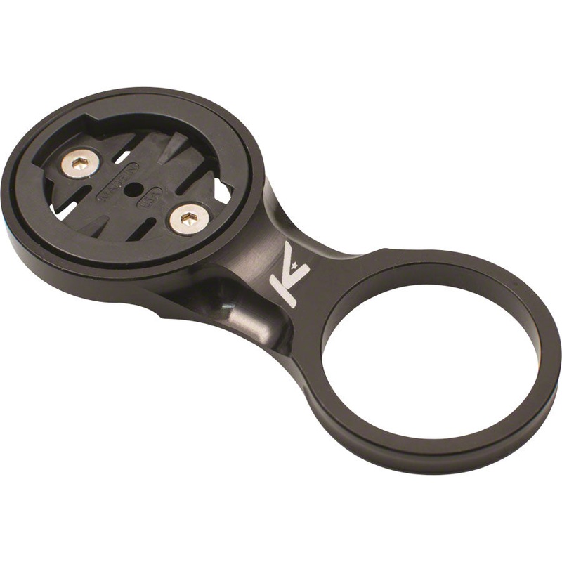 K-EDGE Fixed Stem Mount for Garmin Quarter Turn Type Computers Black