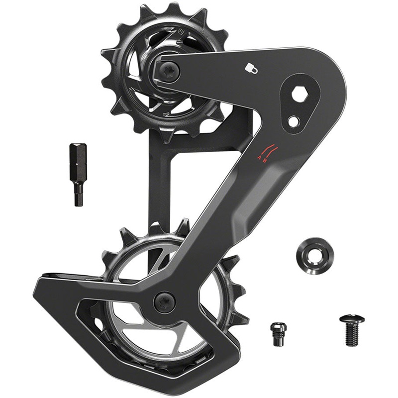 SRAM Eagle T-Type AXS Rear Derailleur Cage Kit – Compatible with all Eagle T-Type Rear Derailleurs, Carbon Cage