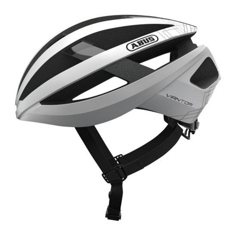 Abus Viantor Road Helmet – Polar White Polar White Small
