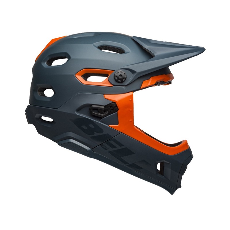Bell Super DH MIPS Full Face Helmet – Matt Gloss Slate Orange – 2019 Matt Gloss Slate Orange Medium