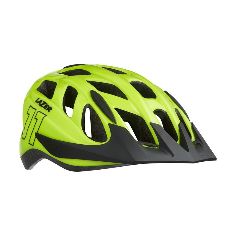 Lazer J1 MTB Helmet – Youth – Flash Yellow Flash Yellow One Size
