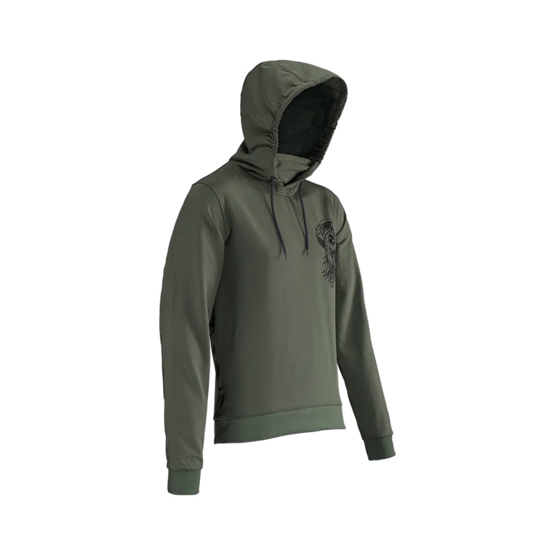 Leatt Gravity 3.0 MTB Hoodie – Spinach – 2024 Spinach X-Small