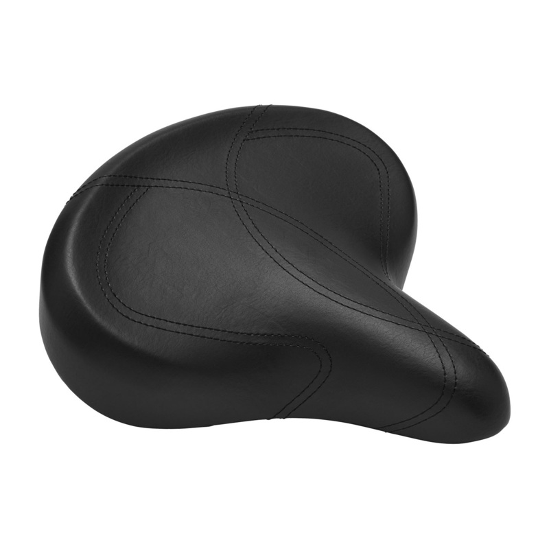 Saddle Electra Ergo XL w/Elastomers Black